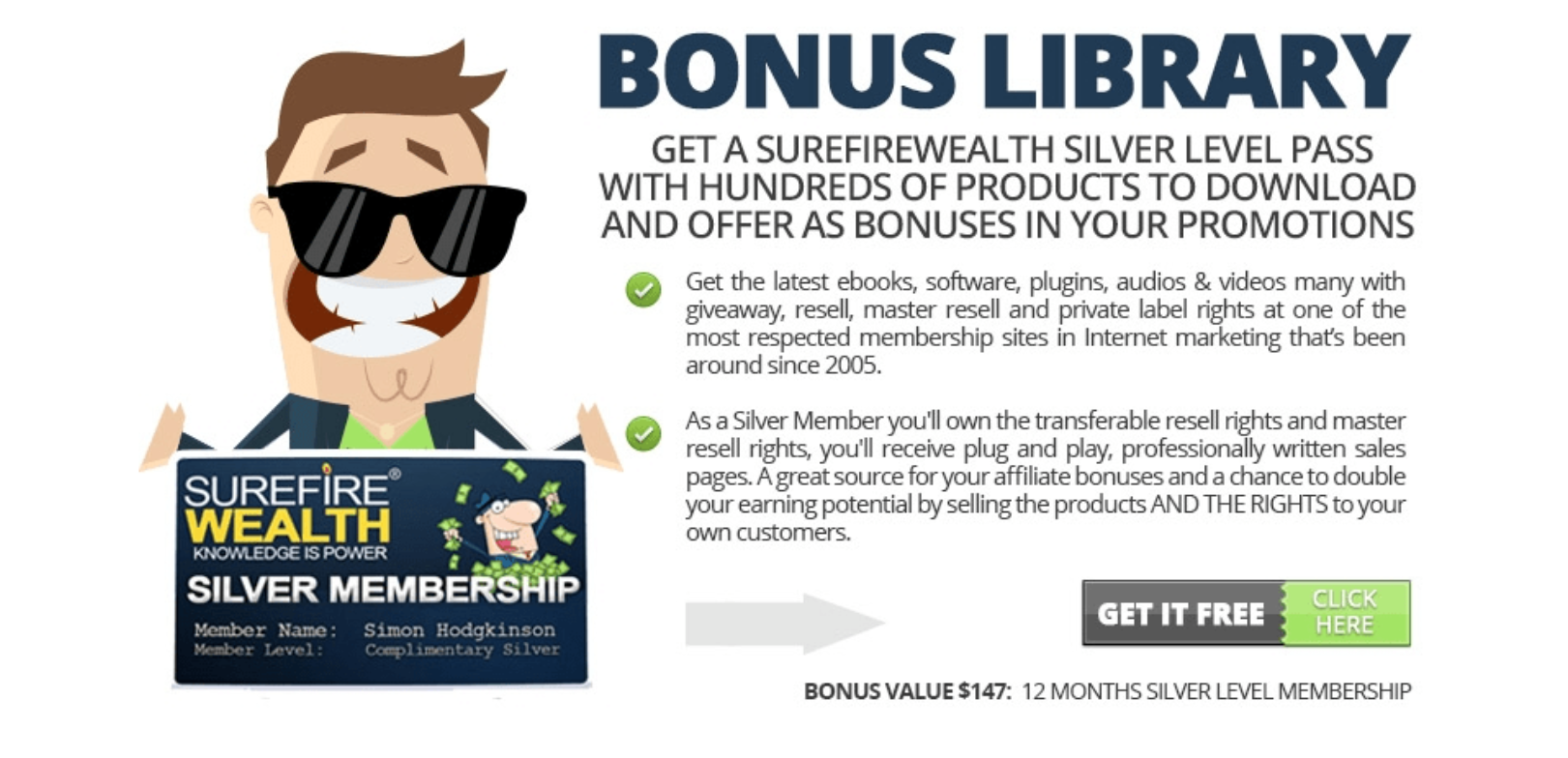 bonus library